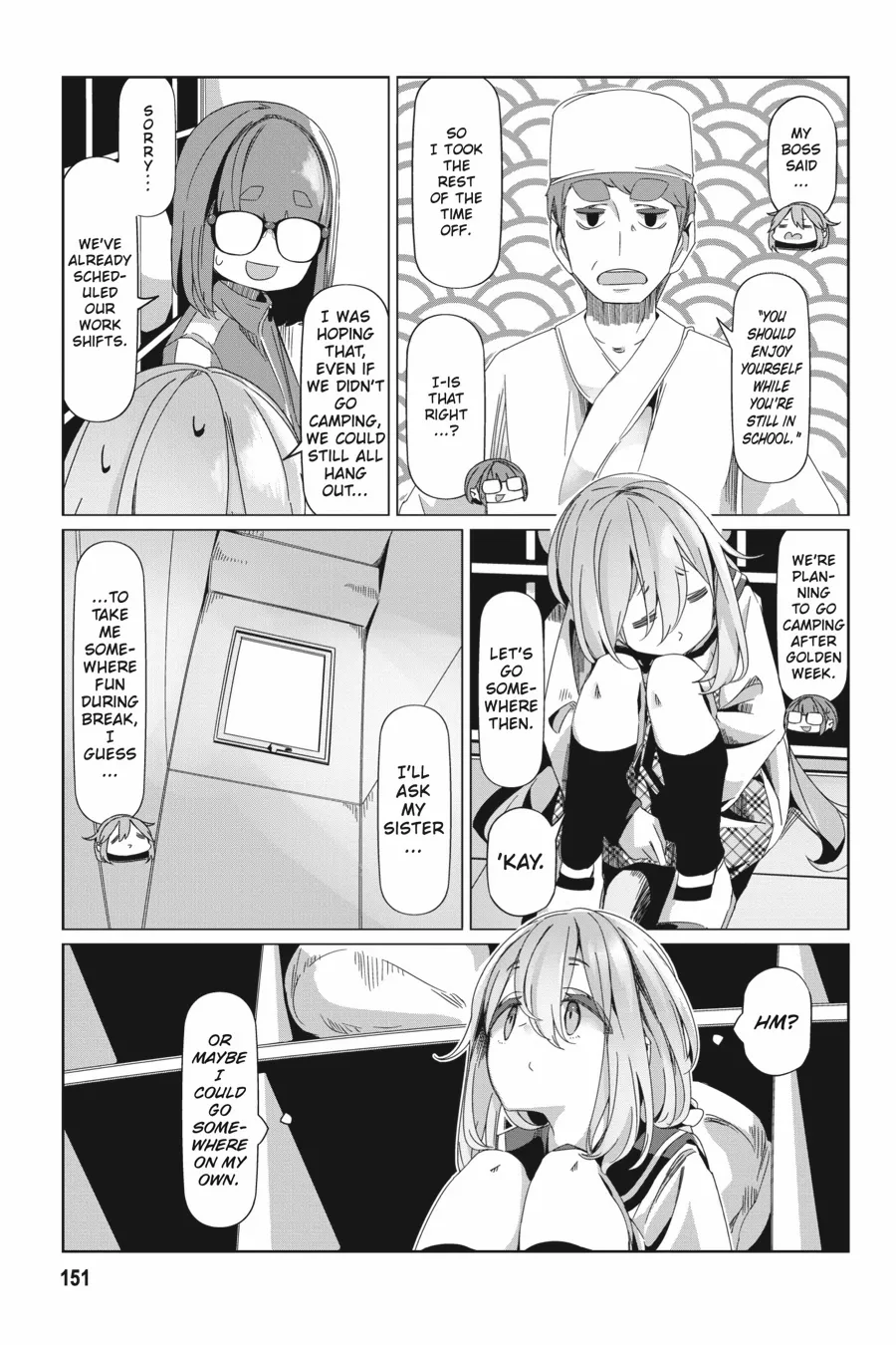 Yurucamp - Chapter 87