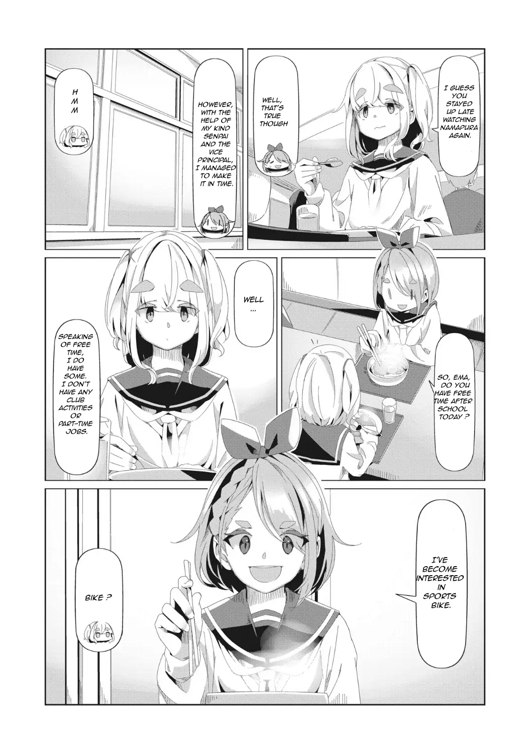 Yurucamp - Chapter 78