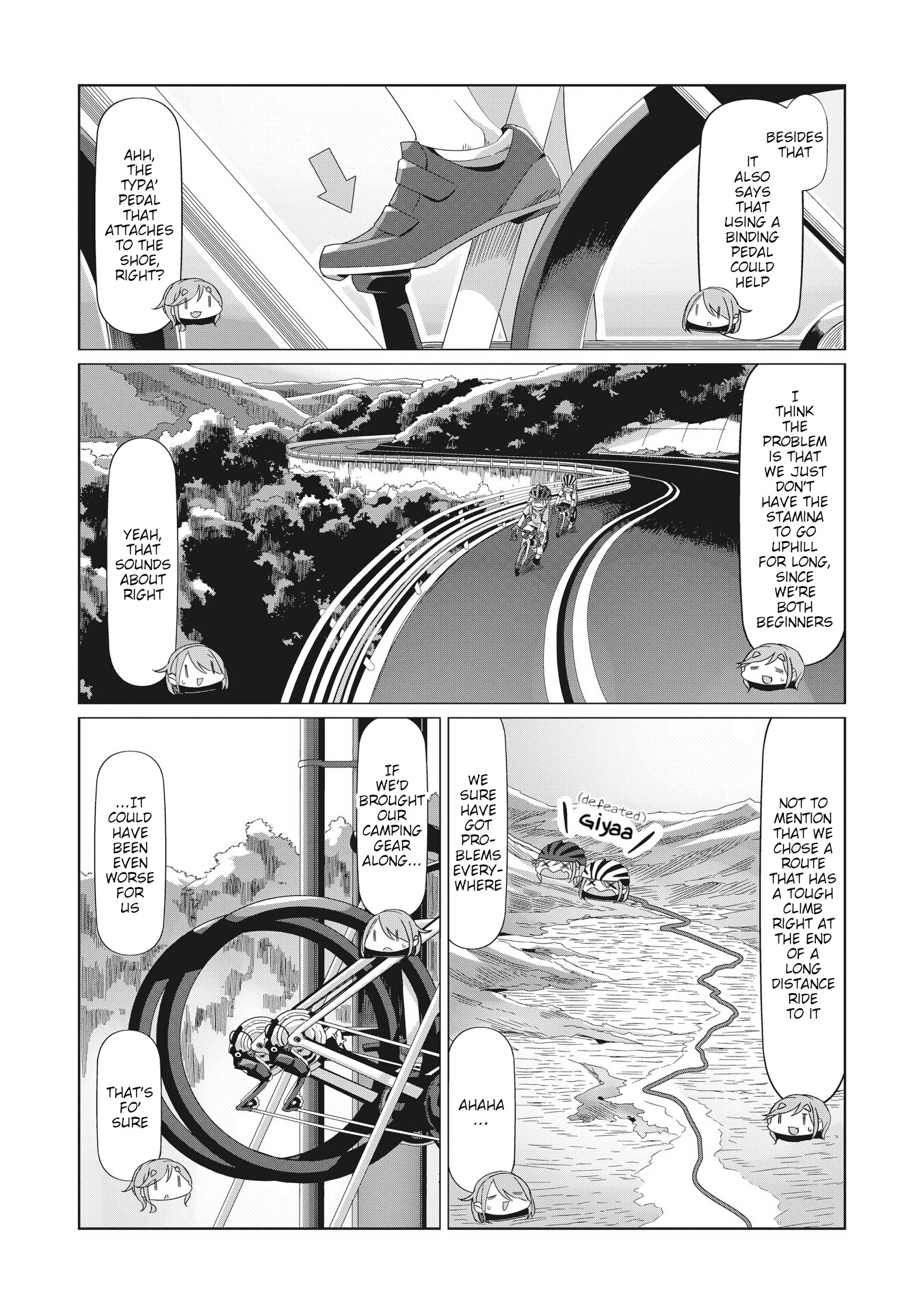 Yurucamp - Vol.15 Chapter 84: Full Speed Ahead! Inuko And Mei's Karisaka Hill Climb