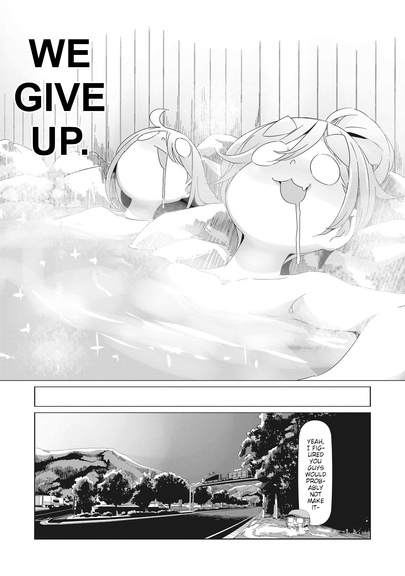 Yurucamp - Vol.15 Chapter 84: Full Speed Ahead! Inuko And Mei's Karisaka Hill Climb