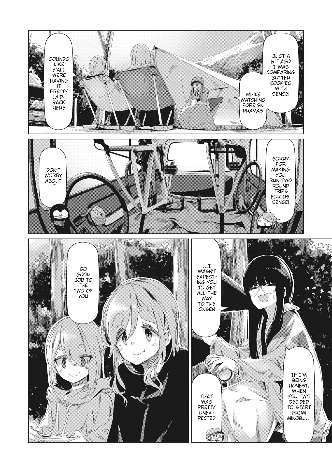 Yurucamp - Vol.15 Chapter 84: Full Speed Ahead! Inuko And Mei's Karisaka Hill Climb