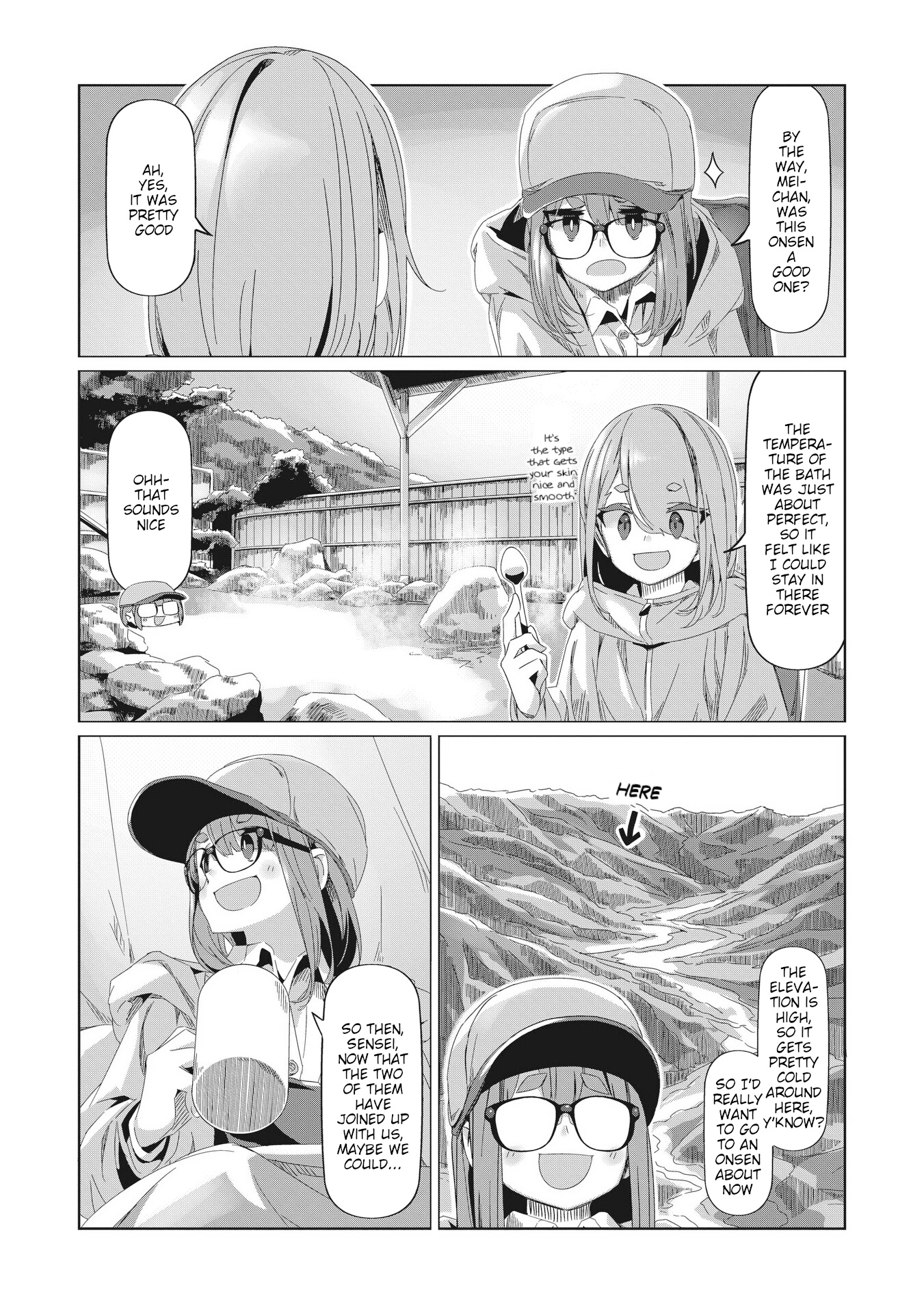 Yurucamp - Vol.15 Chapter 84: Full Speed Ahead! Inuko And Mei's Karisaka Hill Climb