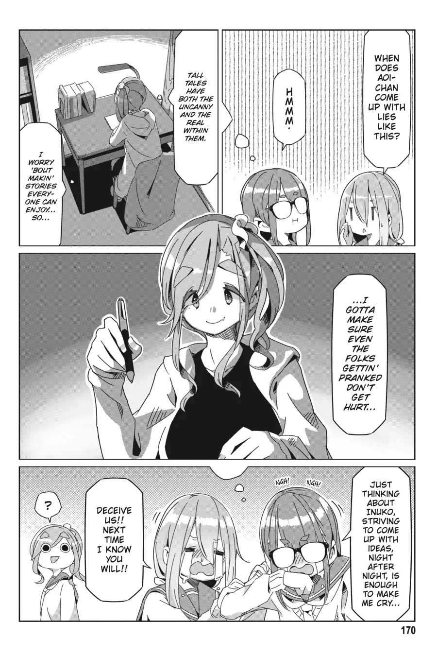 Yurucamp - Chapter 75.1: Room Camp