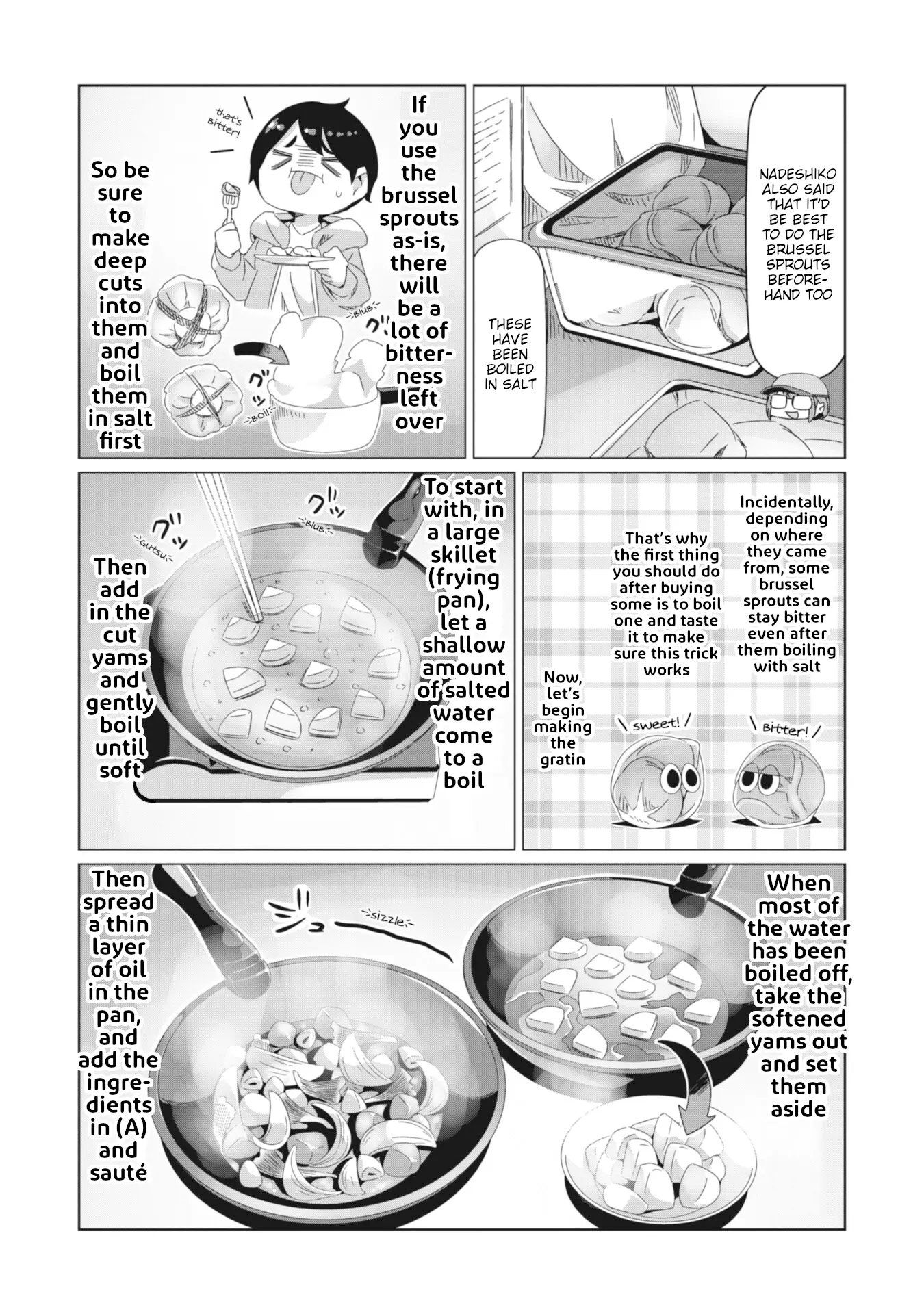 Yurucamp - Vol.15 Chapter 85: Empty Stomachs And Dinner At Karisaka