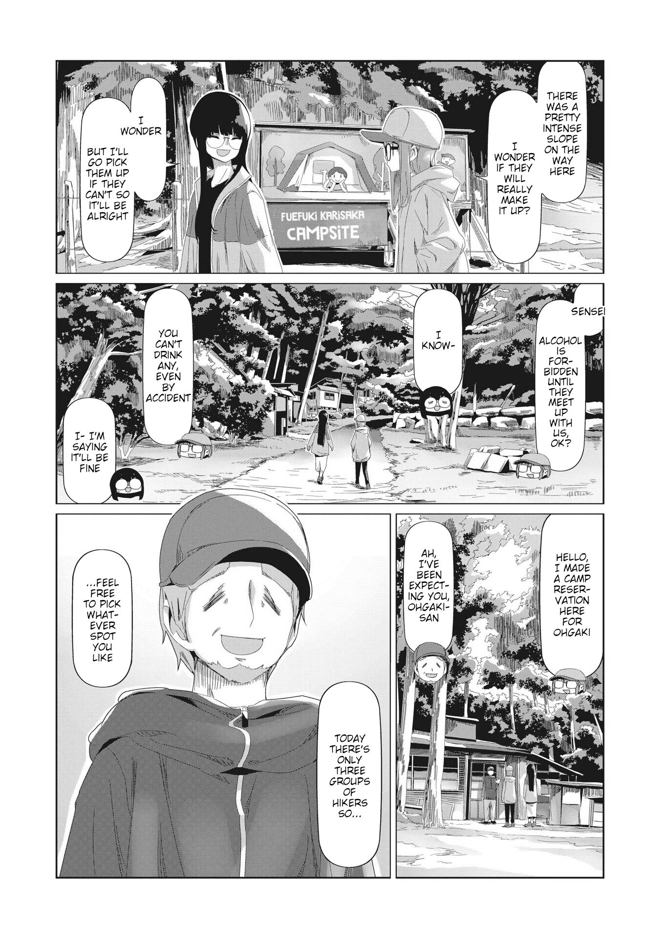 Yurucamp - Chapter 83: Chiaki And Minami's Non-Alcoholic Karisaka Camp