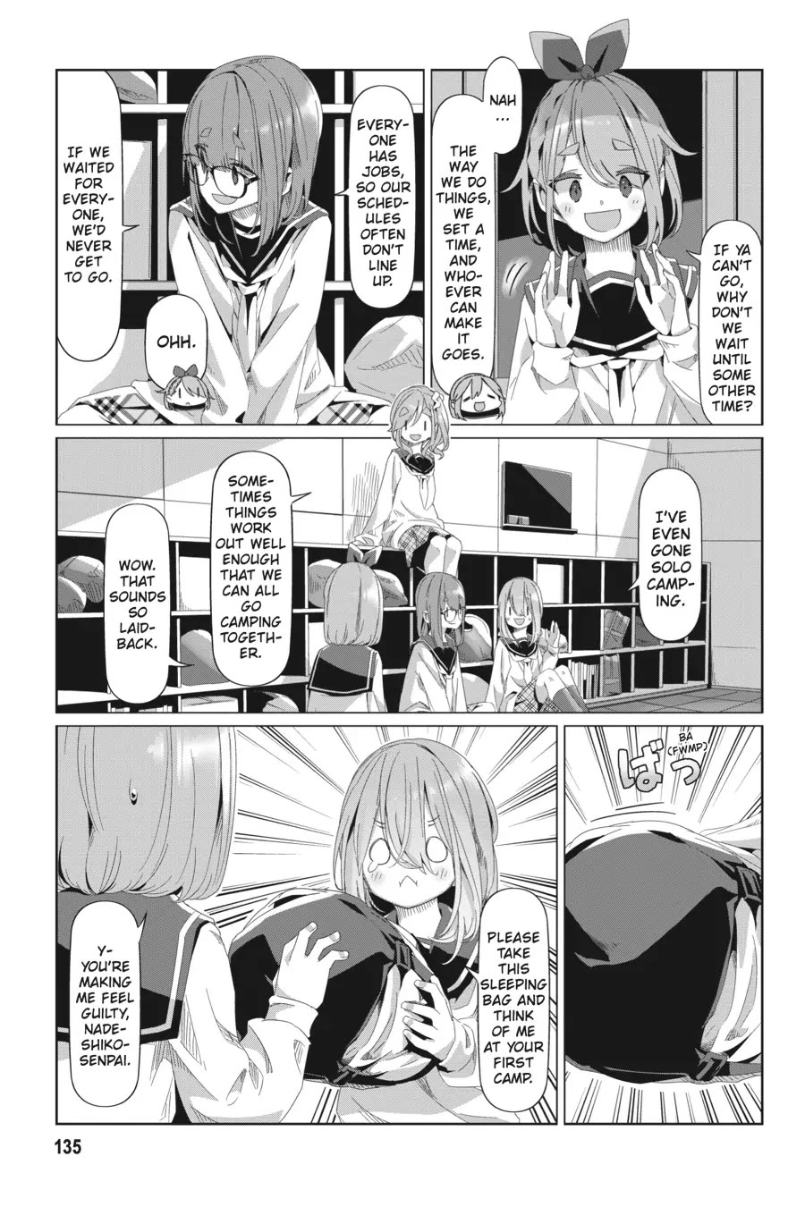 Yurucamp - Chapter 81: The Oec's Cycling Camp Plan