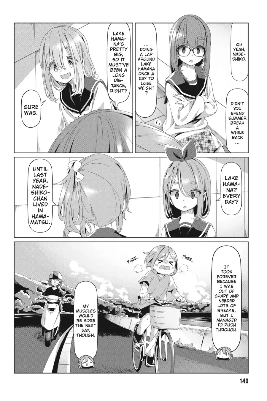 Yurucamp - Chapter 81: The Oec's Cycling Camp Plan