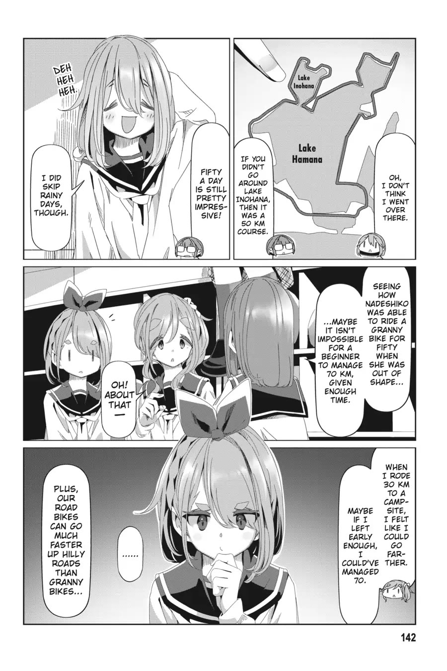 Yurucamp - Chapter 81: The Oec's Cycling Camp Plan