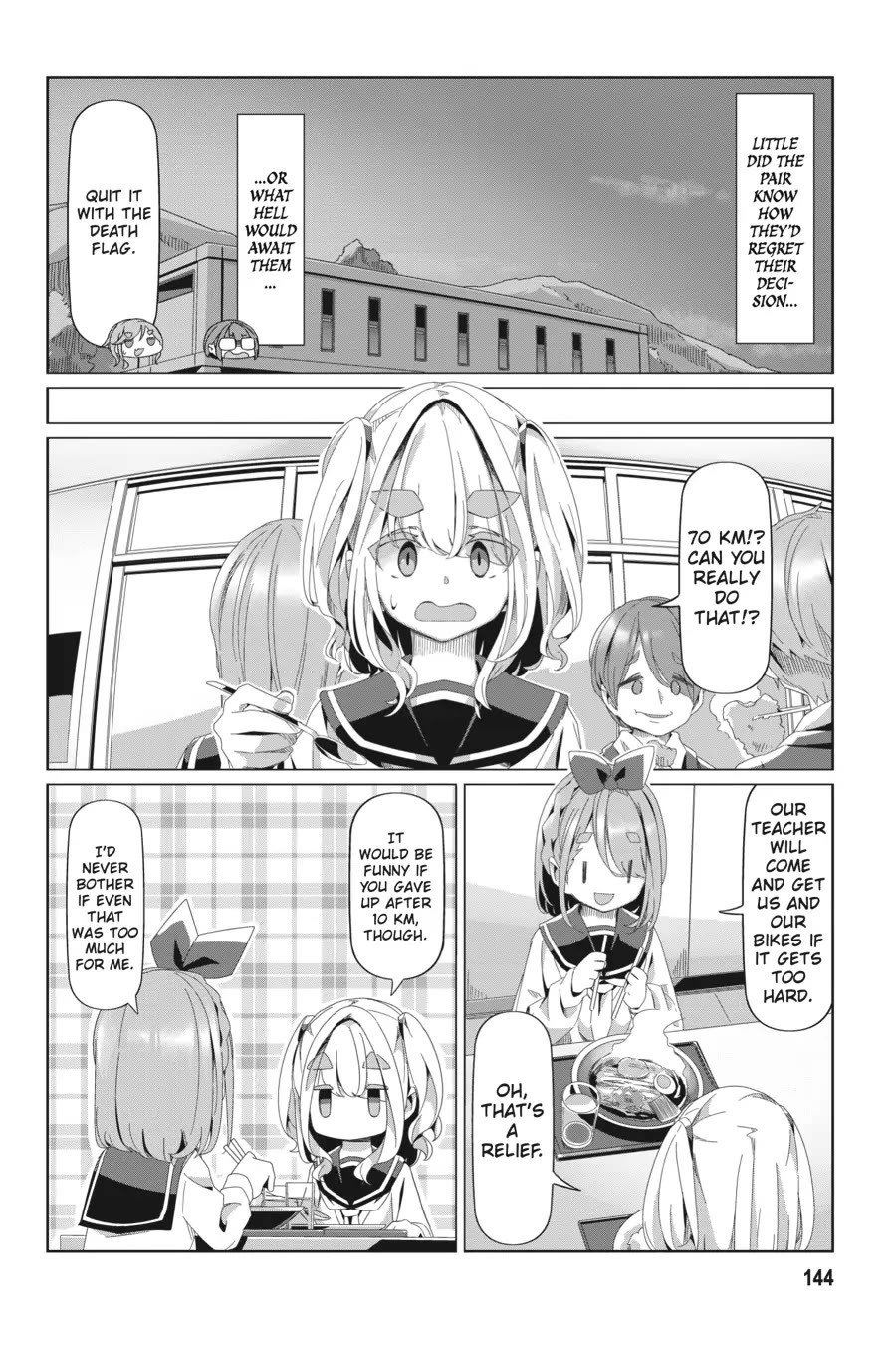 Yurucamp - Chapter 81: The Oec's Cycling Camp Plan