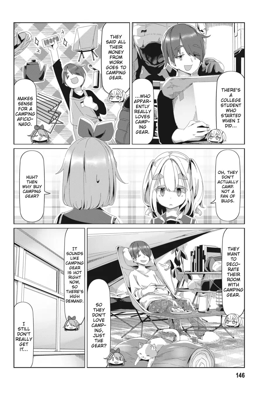 Yurucamp - Chapter 81: The Oec's Cycling Camp Plan