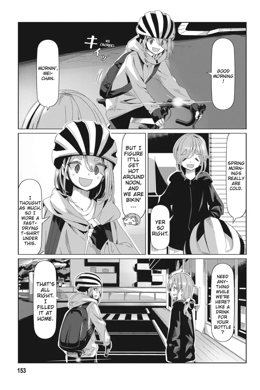 Yurucamp - Chapter 81: The Oec's Cycling Camp Plan