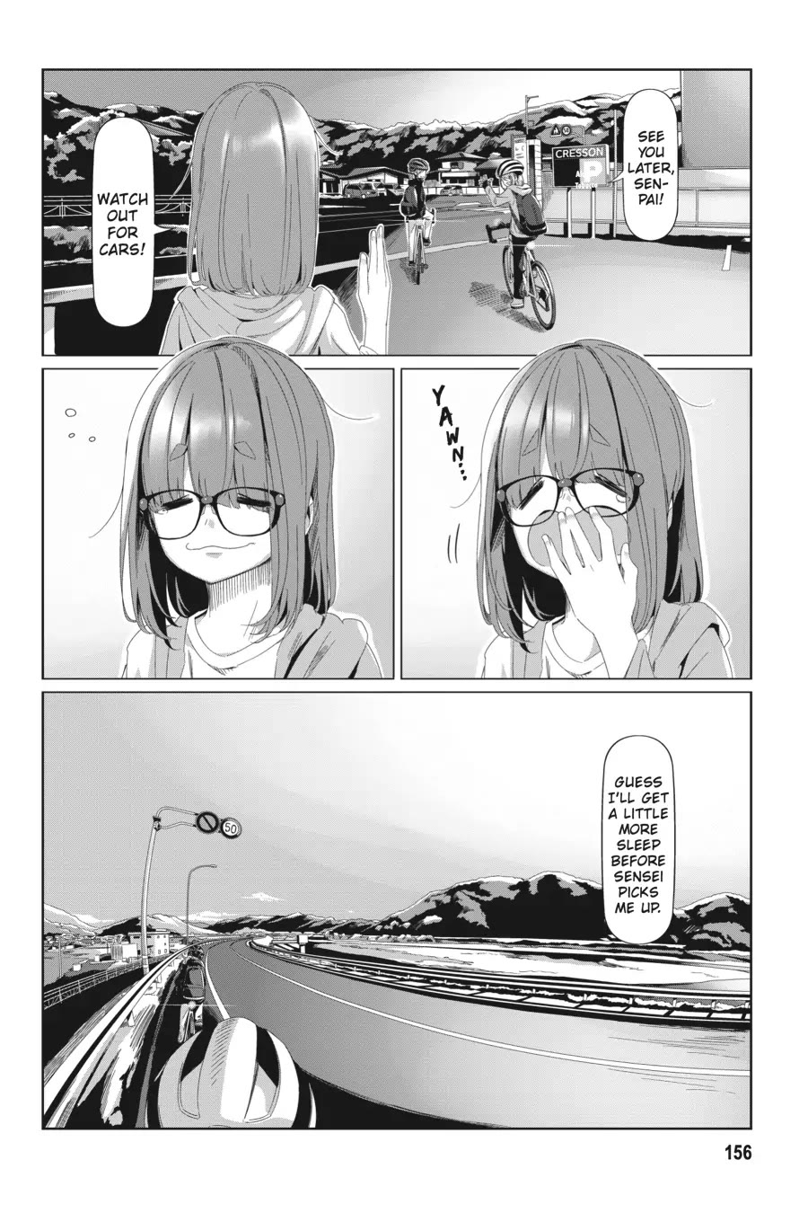 Yurucamp - Chapter 81: The Oec's Cycling Camp Plan