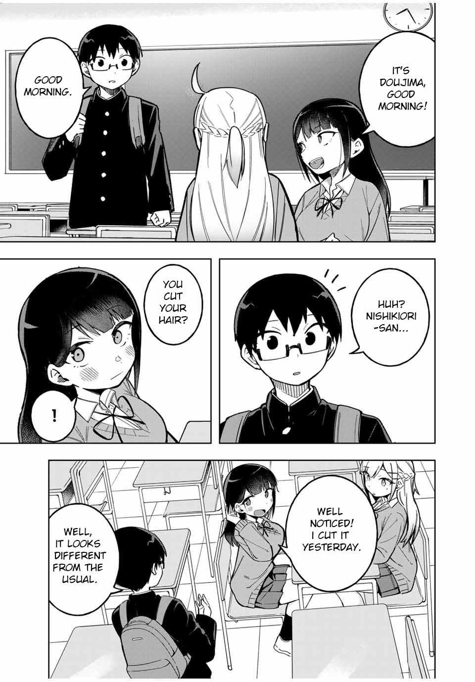 Doujima-Kun Won’t Be Disturbed - Chapter 27: Doujima-Kun And Hair Style