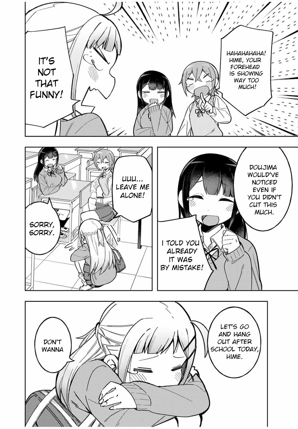 Doujima-Kun Won’t Be Disturbed - Chapter 27: Doujima-Kun And Hair Style