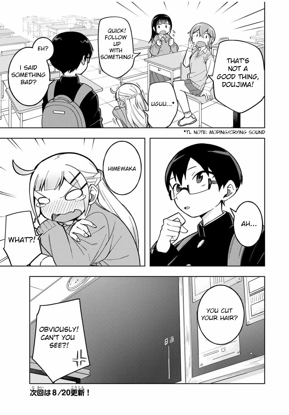 Doujima-Kun Won’t Be Disturbed - Chapter 27: Doujima-Kun And Hair Style