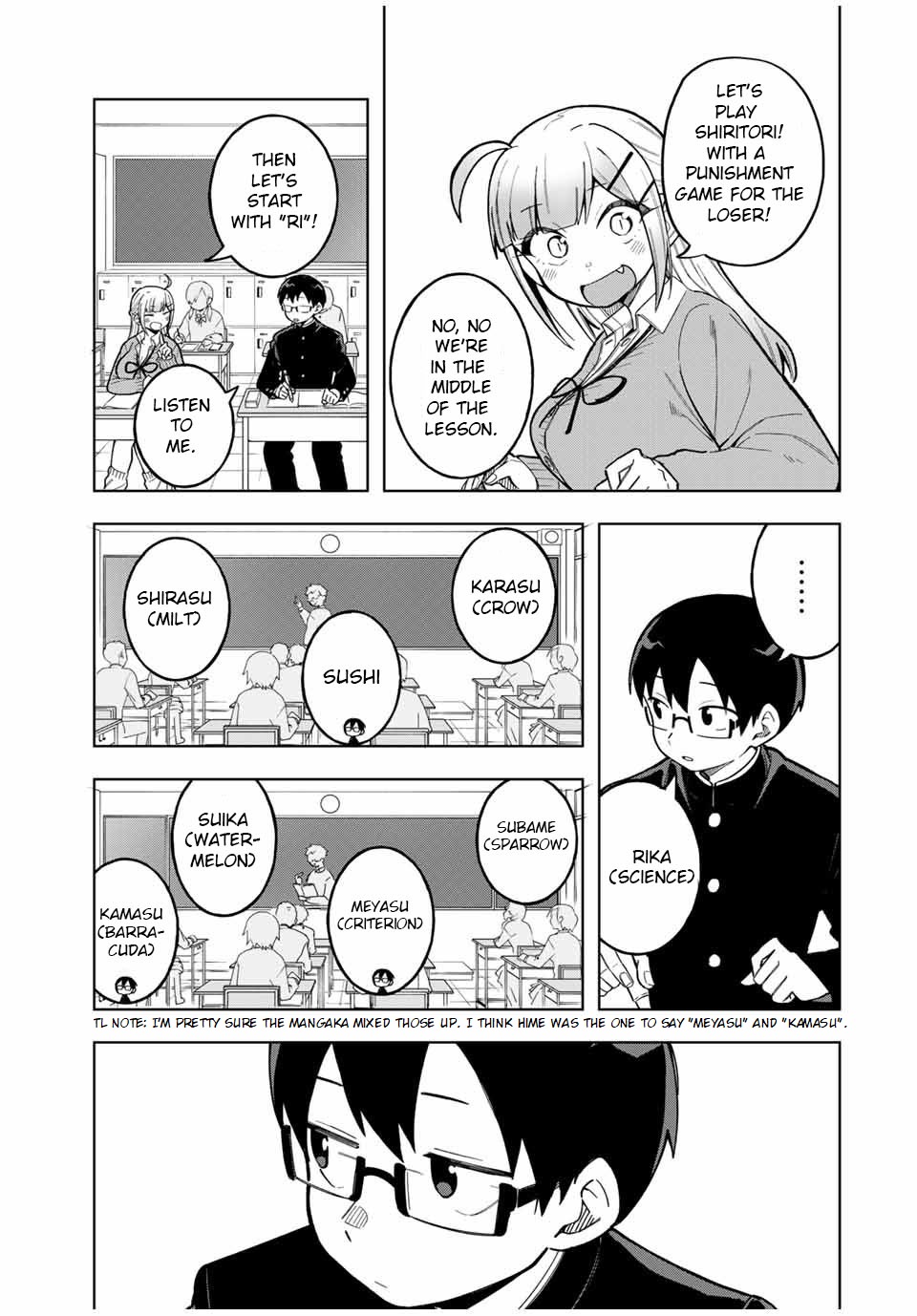 Doujima-Kun Won’t Be Disturbed - Chapter 30: Doujima-Kun And Shiritori