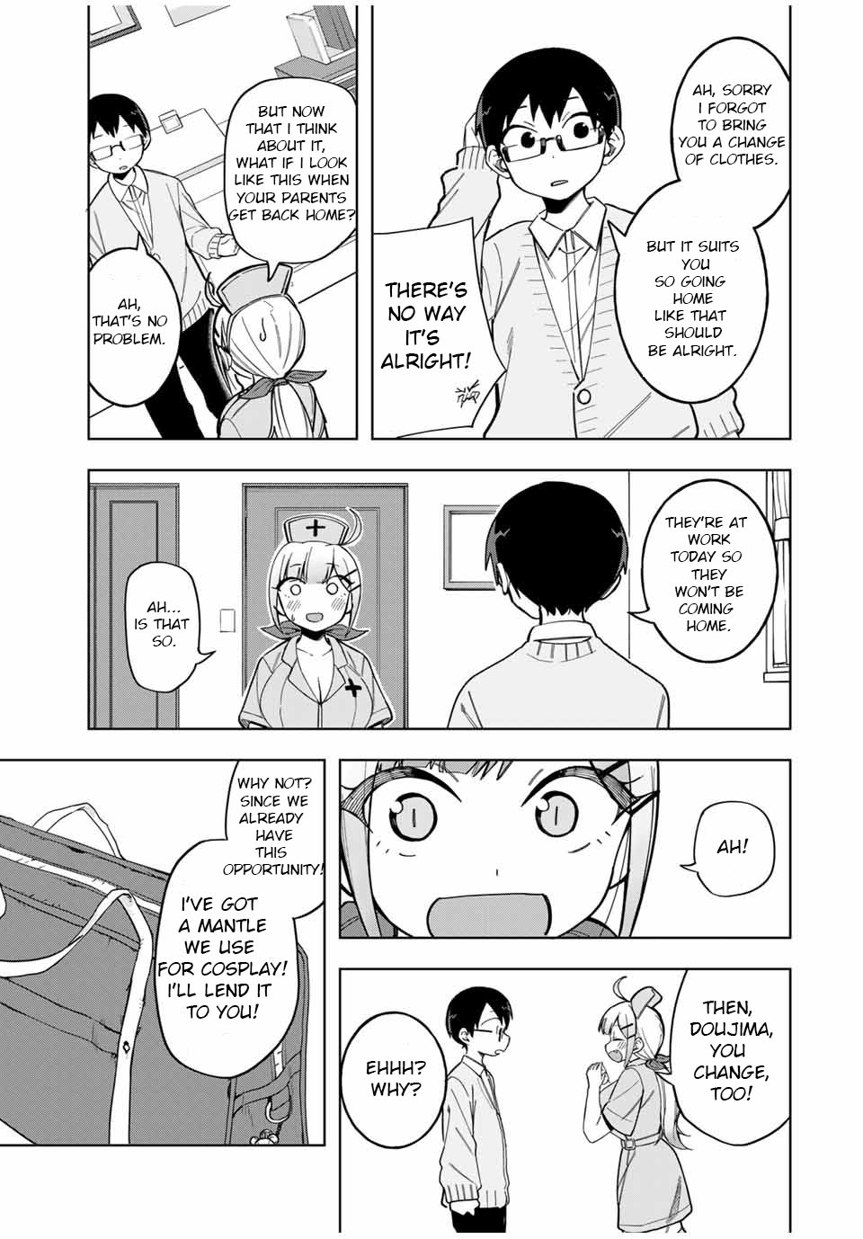 Doujima-Kun Won’t Be Disturbed - Chapter 28: Doujima-Kun And Halloween