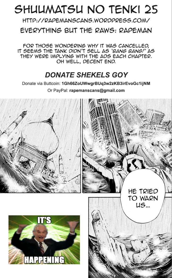 Shuumatsu No Tenki - Chapter 25 : [End]: The Scumbag's Way Of Life