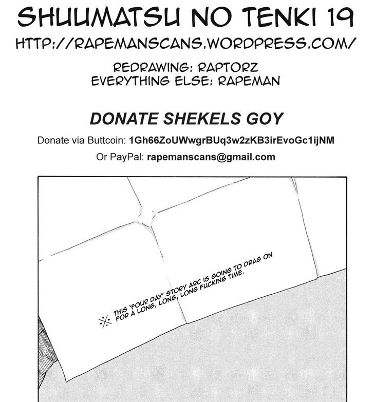 Shuumatsu No Tenki - Chapter 19 : An Inadequate Ticket