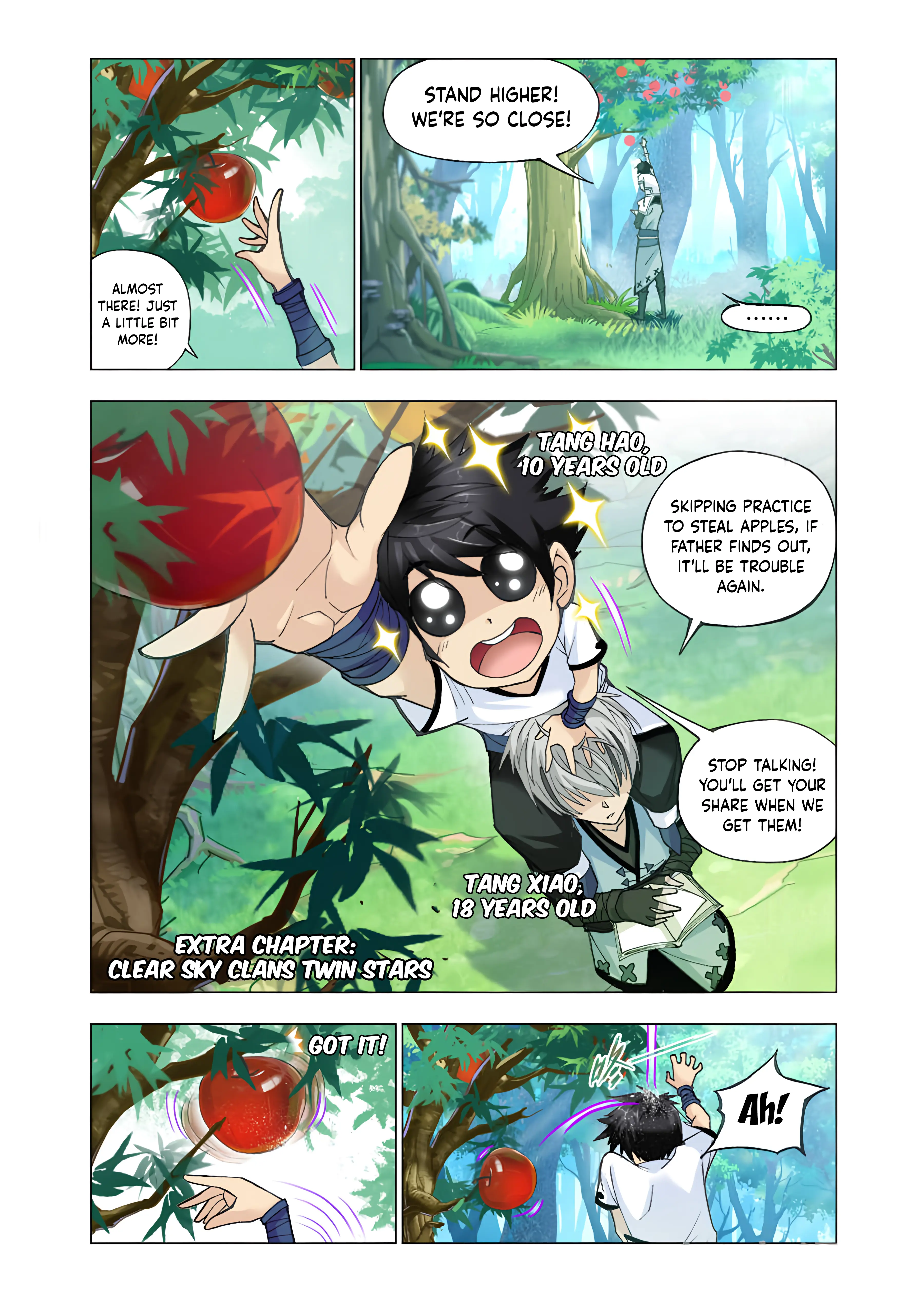 Soul Land - Chapter 141.5: Clear Sky Clans Twin Stars