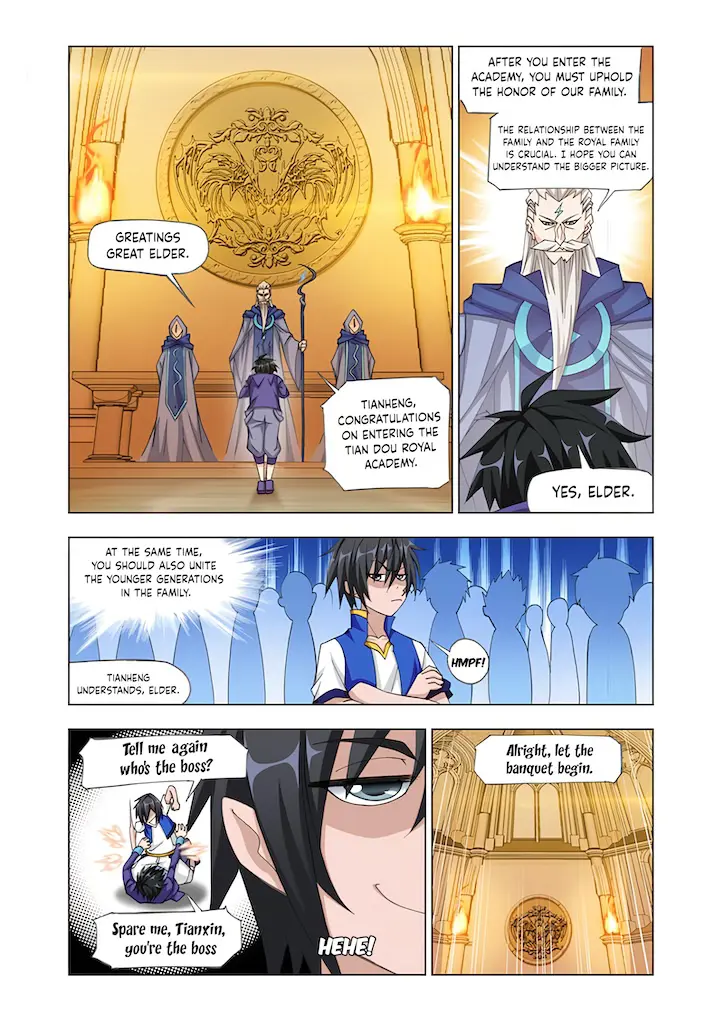 Soul Land - Chapter 116.5: Yu Tianheng And Yu Tianxin