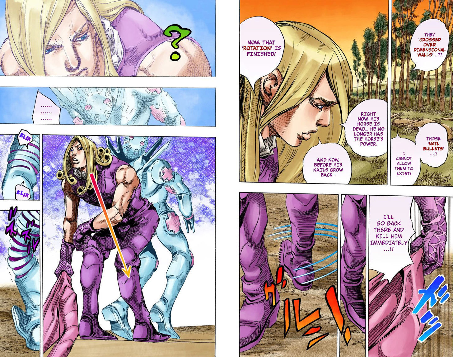 Steel Ball Run - Vol.22 Chapter 86 : Ball Breaker (Part 4)