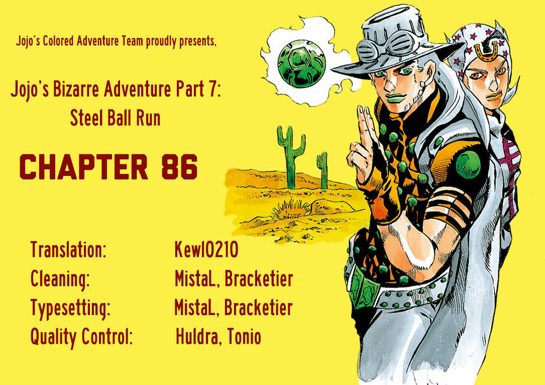 Steel Ball Run - Vol.22 Chapter 86 : Ball Breaker (Part 4)