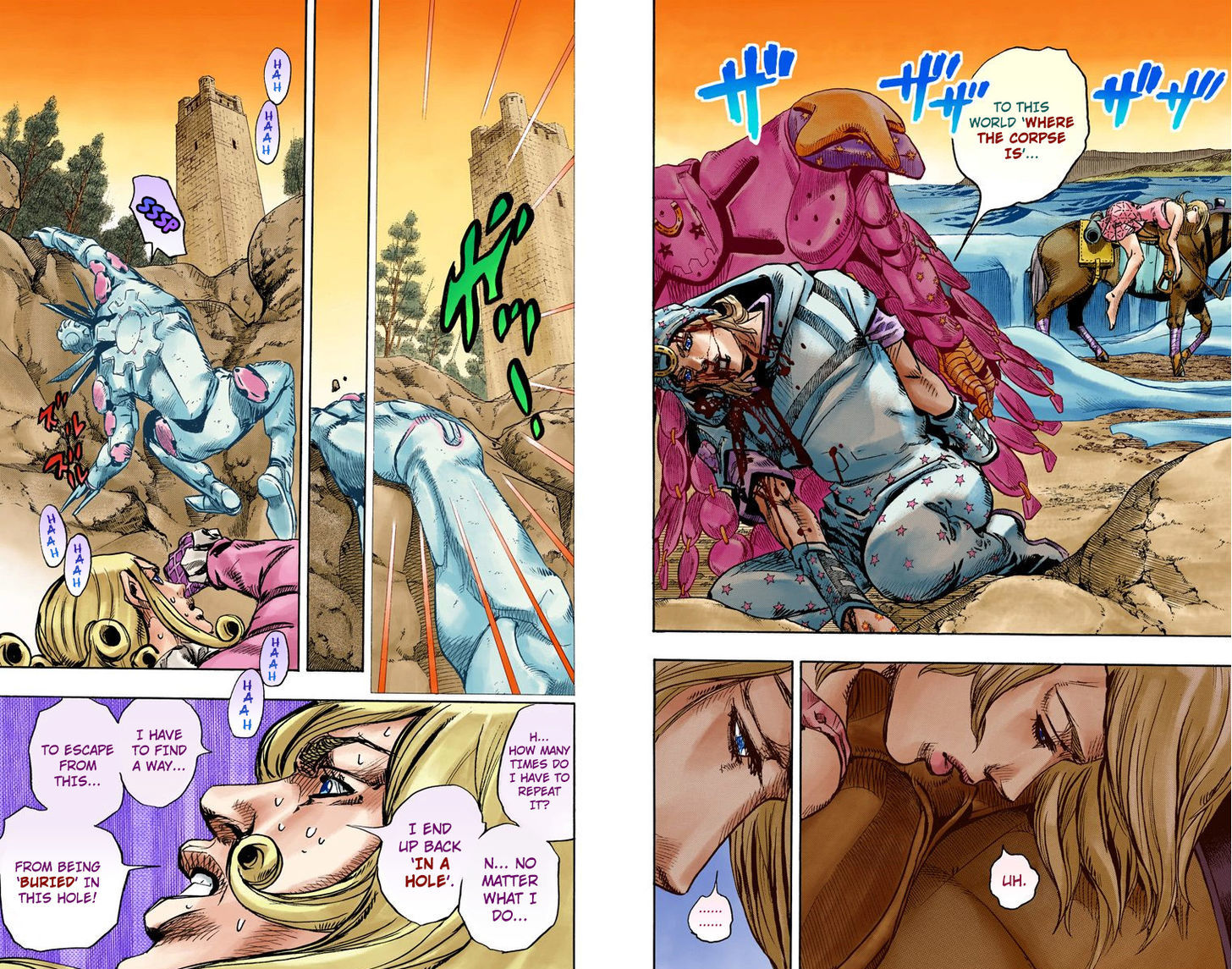 Steel Ball Run - Vol.22 Chapter 87 : Ball Breaker (Part 5)