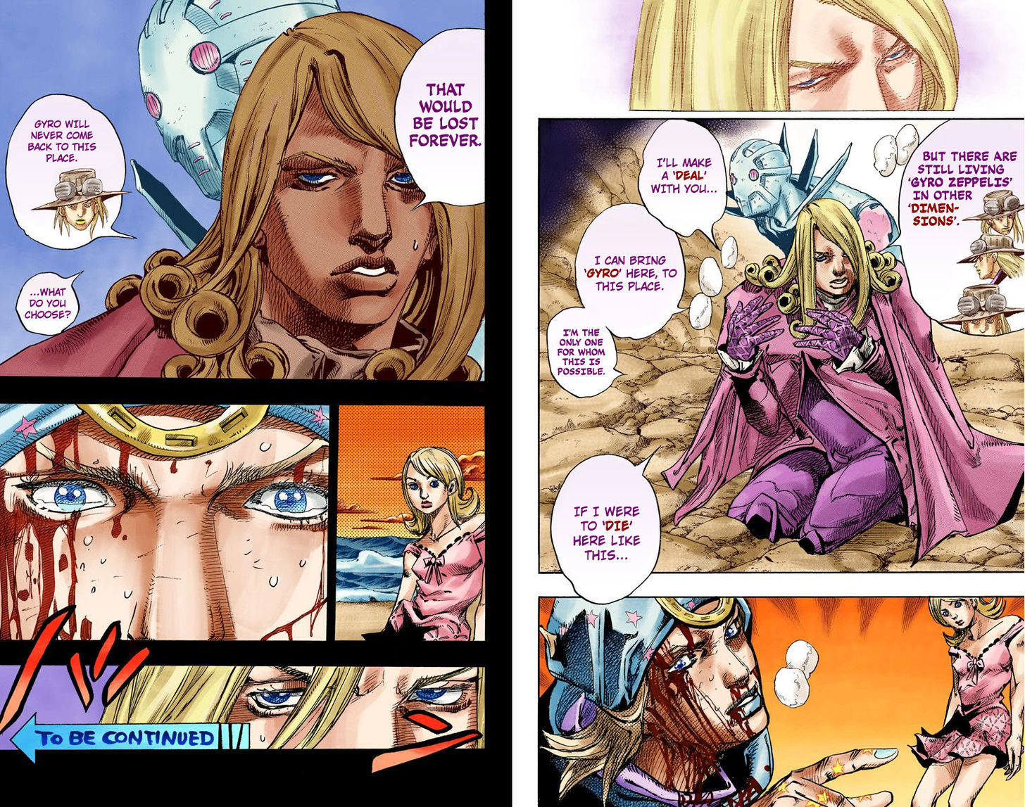 Steel Ball Run - Vol.22 Chapter 87 : Ball Breaker (Part 5)