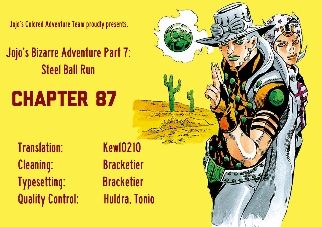 Steel Ball Run - Vol.22 Chapter 87 : Ball Breaker (Part 5)