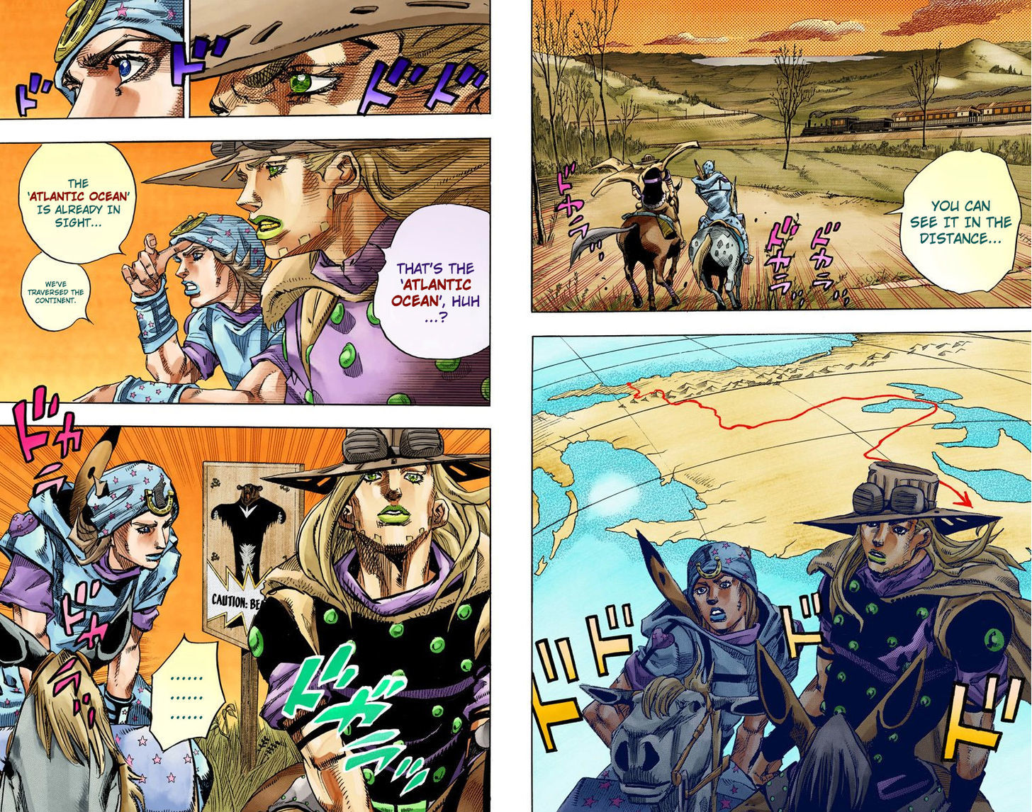 Steel Ball Run - Vol.20 Chapter 77 : D4C (Part 10)