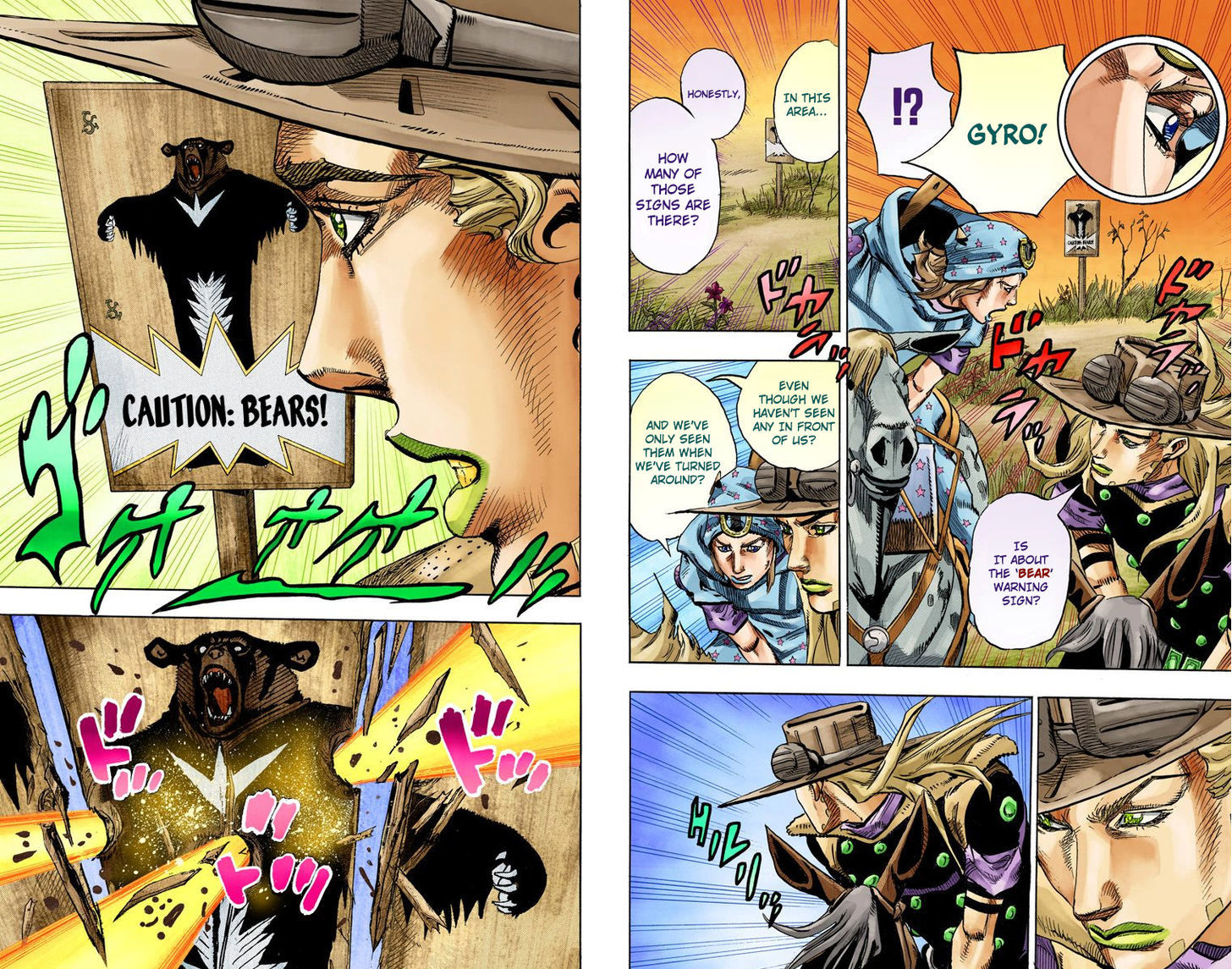 Steel Ball Run - Vol.20 Chapter 77 : D4C (Part 10)