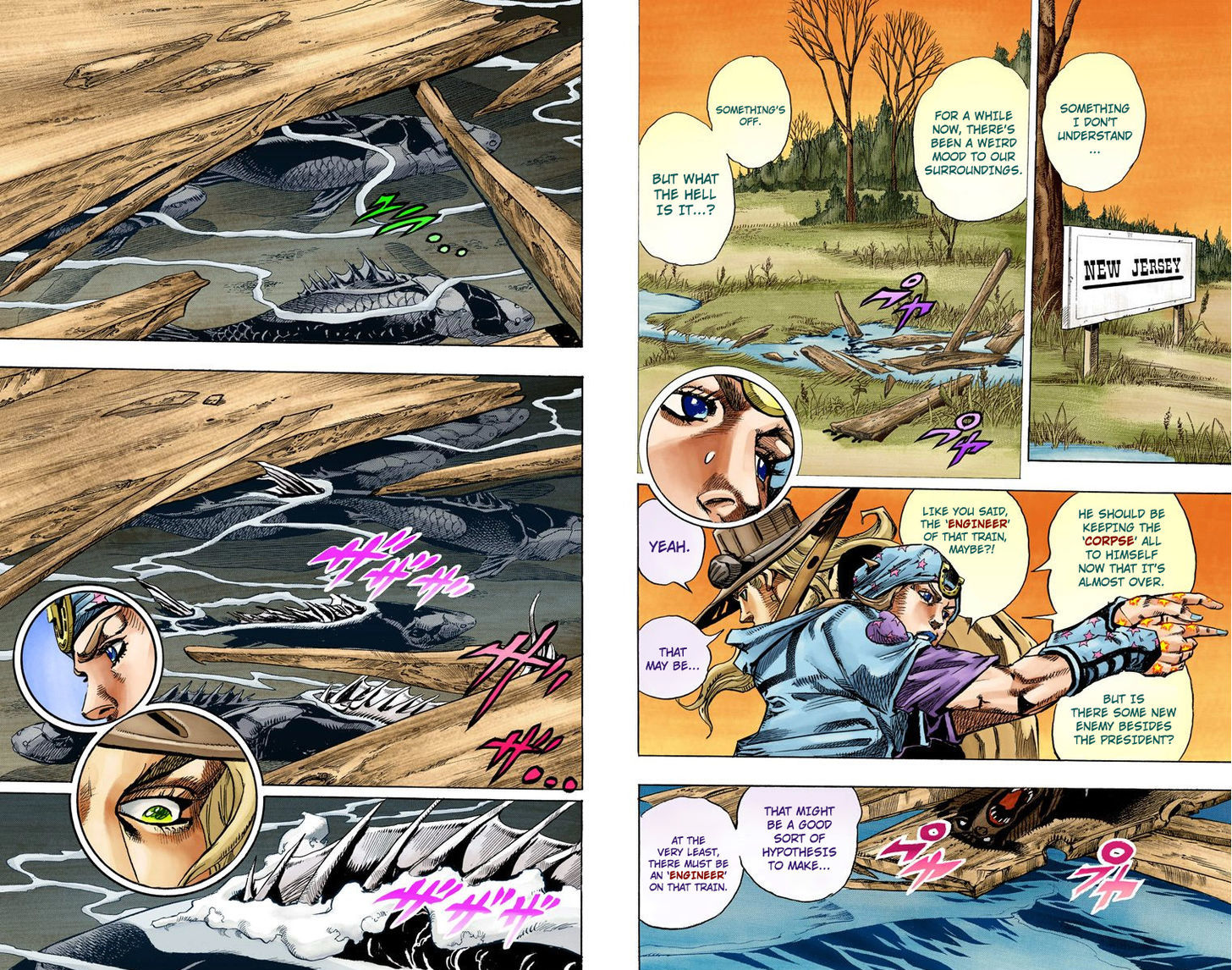 Steel Ball Run - Vol.20 Chapter 77 : D4C (Part 10)