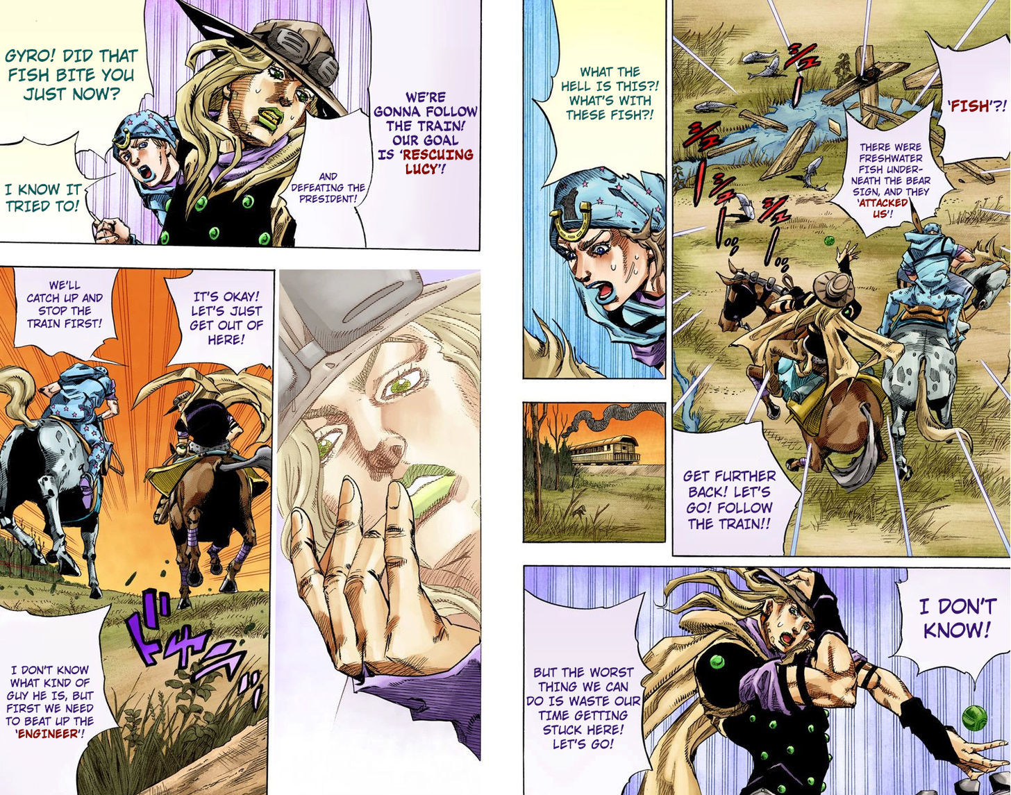 Steel Ball Run - Vol.20 Chapter 77 : D4C (Part 10)