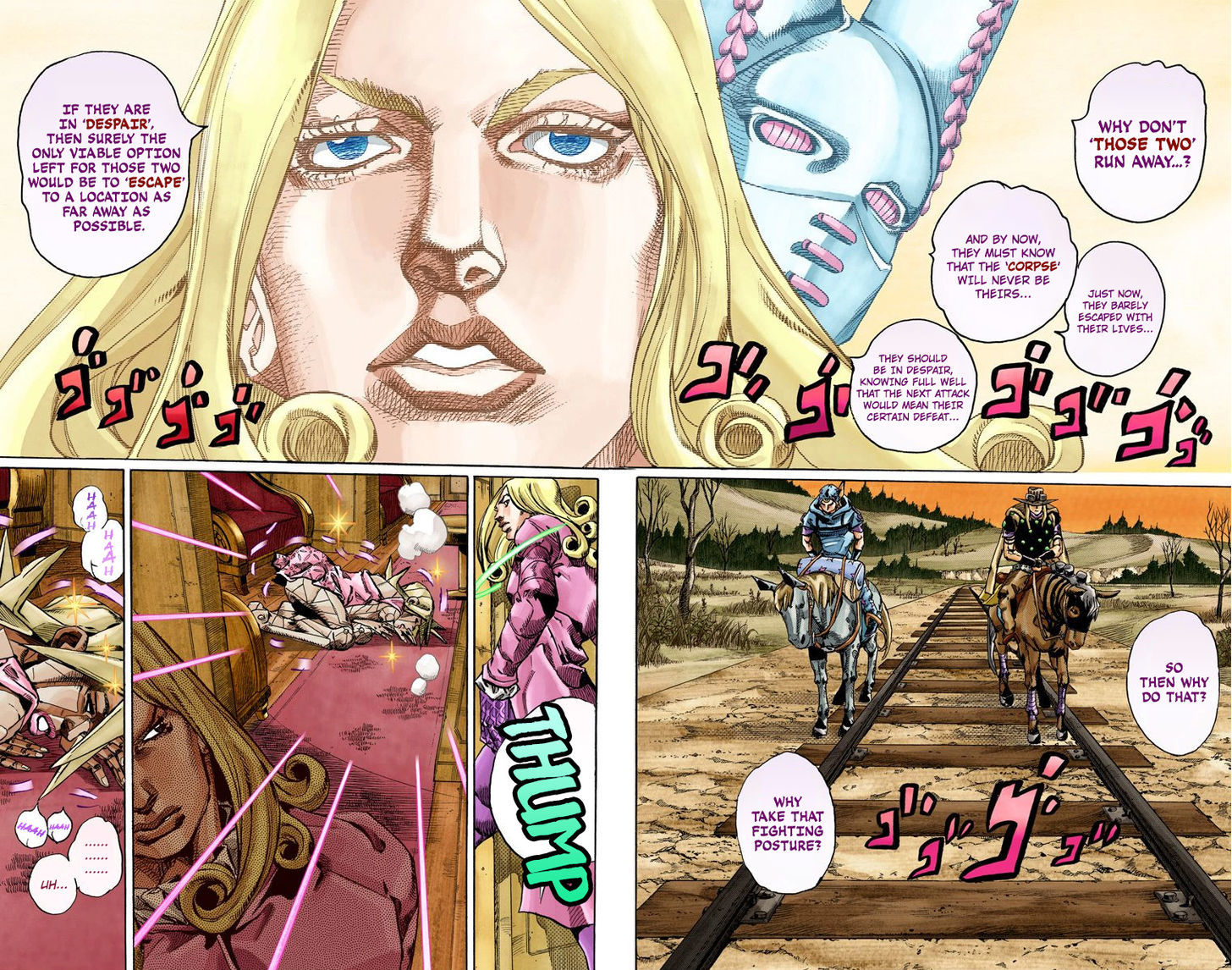 Steel Ball Run - Vol.20 Chapter 80 : D4C (Part 13)