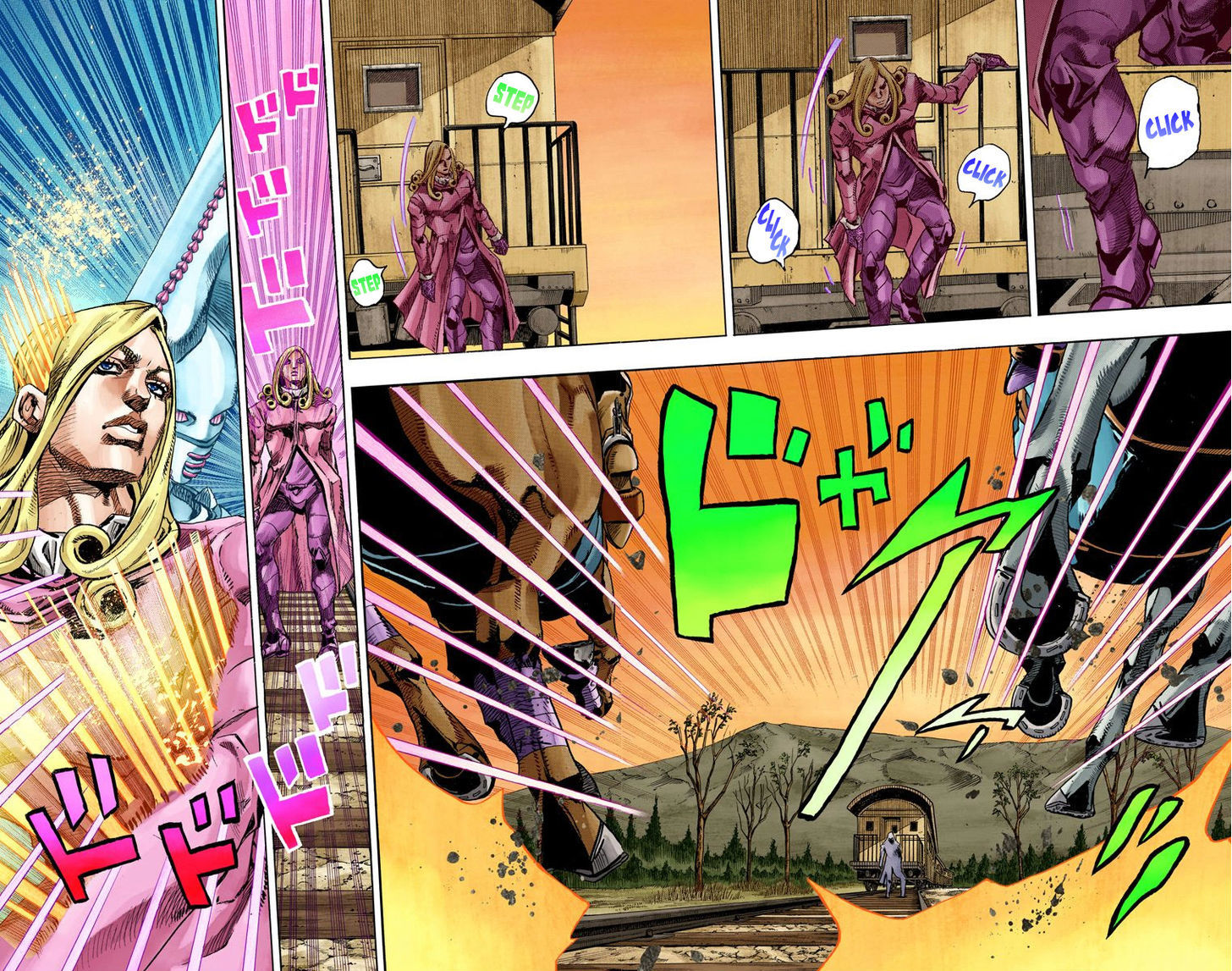 Steel Ball Run - Vol.20 Chapter 80 : D4C (Part 13)