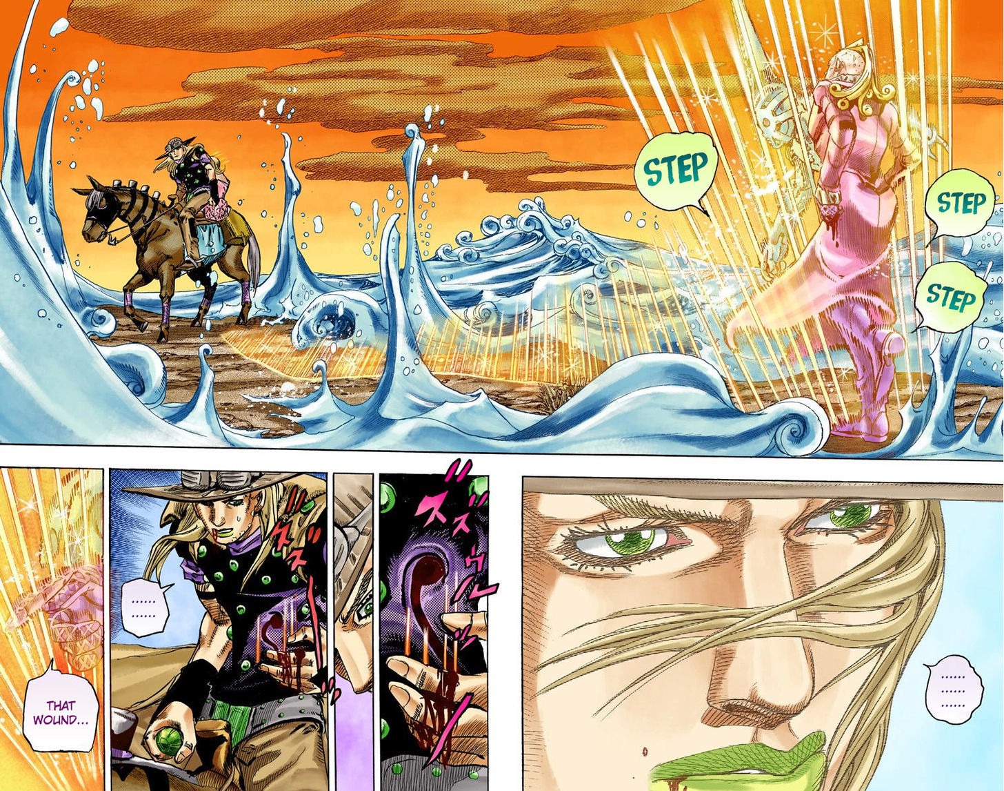 Steel Ball Run - Vol.21 Chapter 84 : Ball Breaker (Part 2)