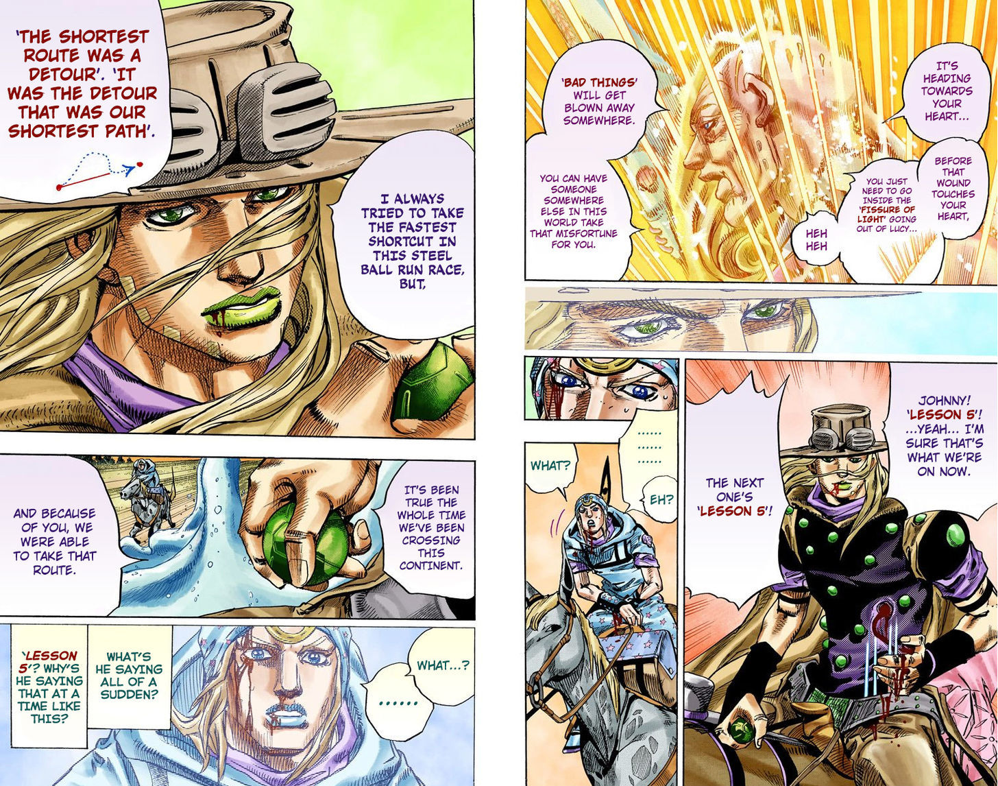 Steel Ball Run - Vol.21 Chapter 84 : Ball Breaker (Part 2)