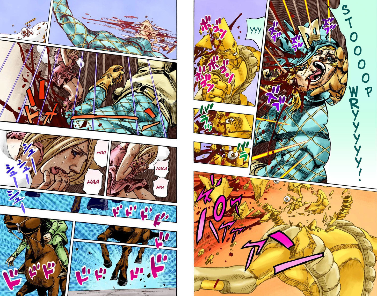 Steel Ball Run - Vol.24 Chapter 95 : World Of Stars And Stripes - Outro