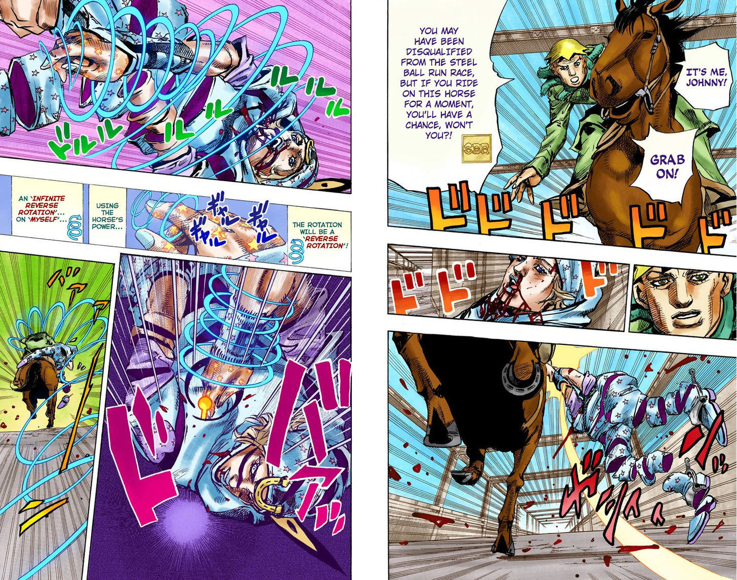 Steel Ball Run - Vol.24 Chapter 95 : World Of Stars And Stripes - Outro