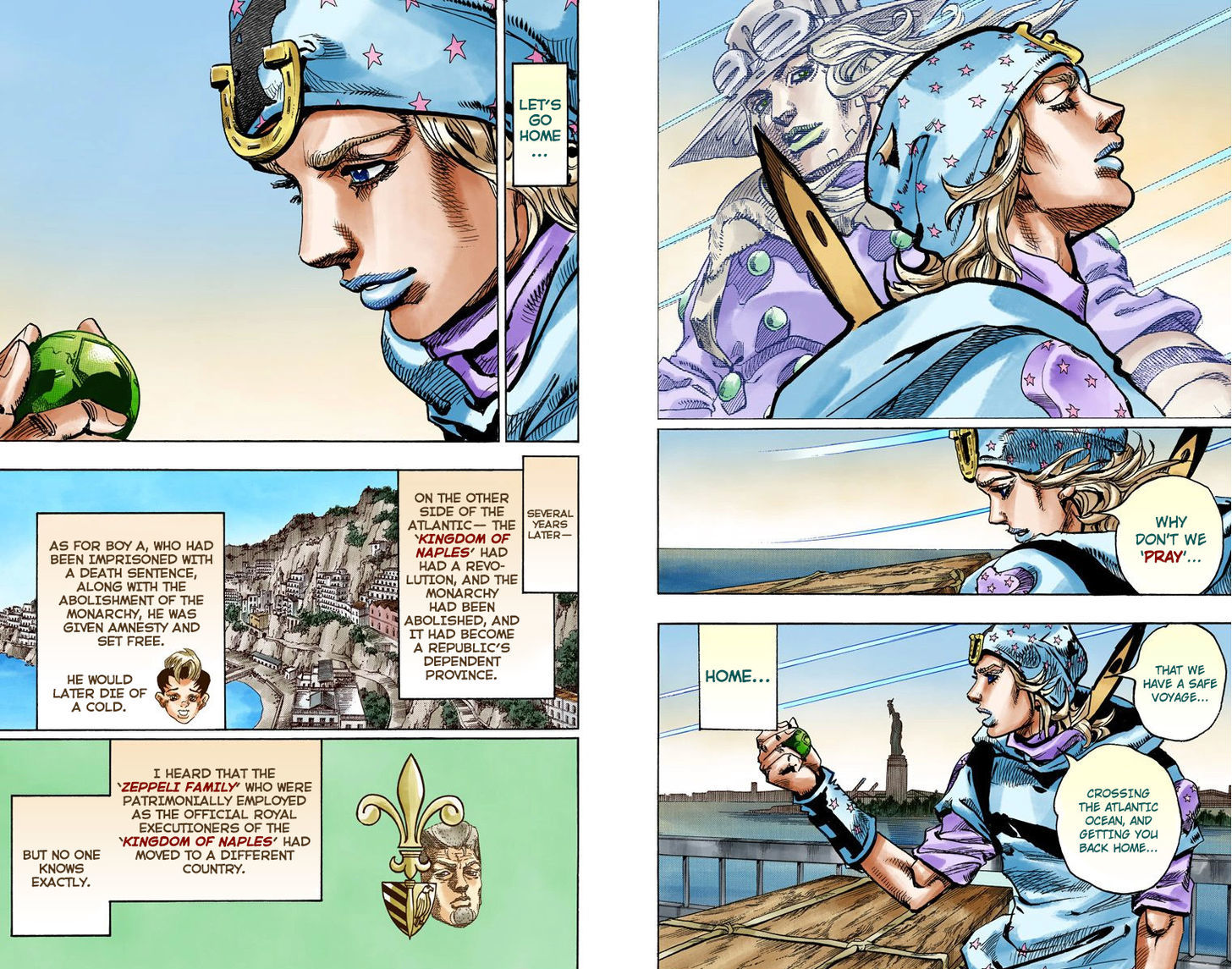 Steel Ball Run - Vol.24 Chapter 95 : World Of Stars And Stripes - Outro