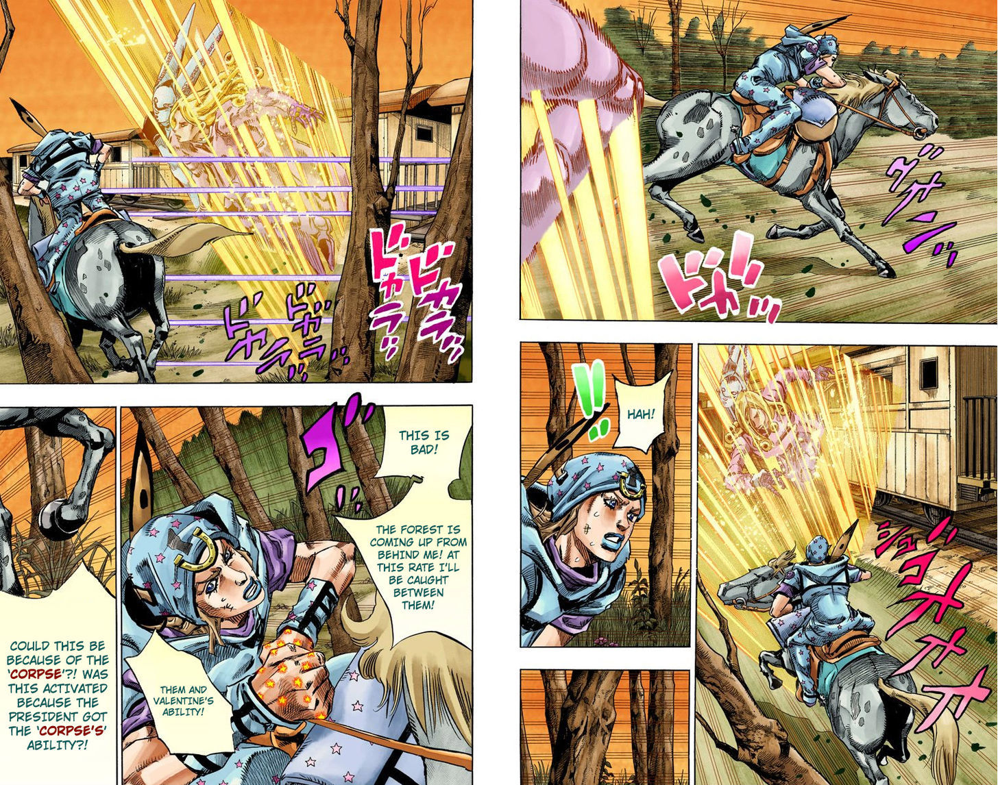 Steel Ball Run - Vol.20 Chapter 79 : D4C (Part 12)