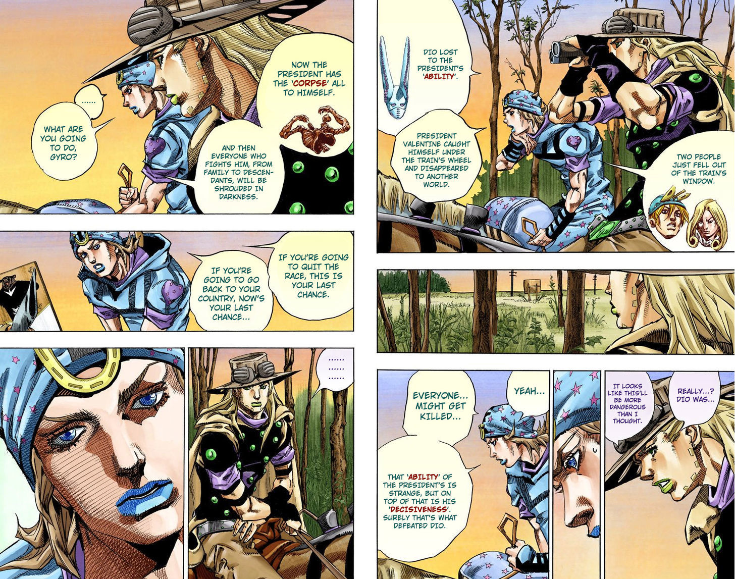 Steel Ball Run - Vol.19 Chapter 76 : D4C (Part 9)