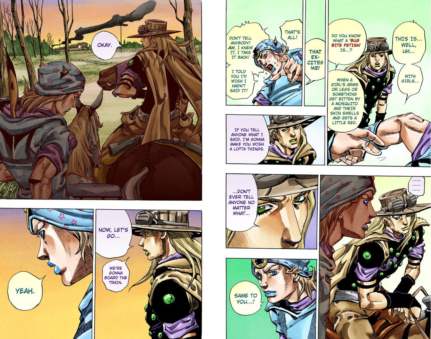 Steel Ball Run - Vol.19 Chapter 76 : D4C (Part 9)