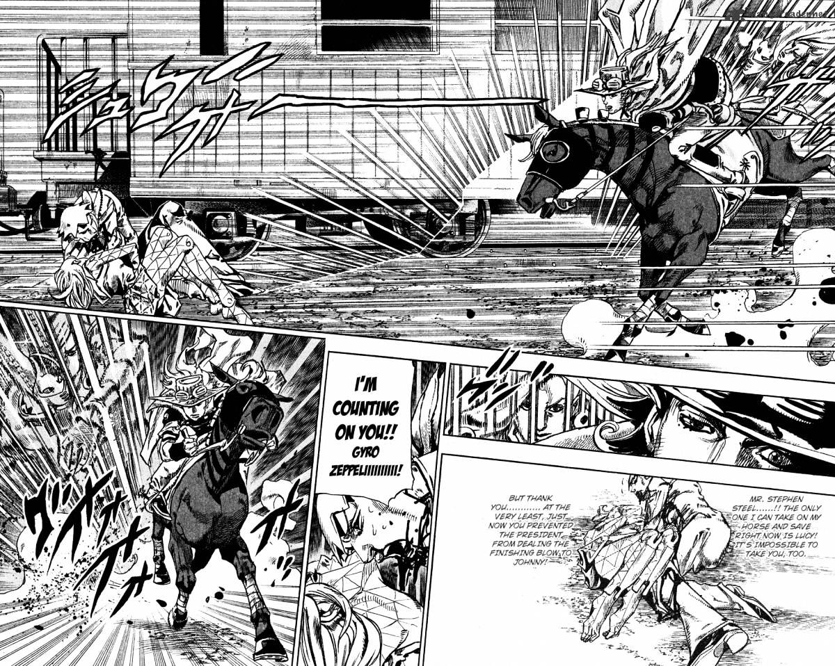 Steel Ball Run - Vol.21 Chapter 81 : D4C (Part 14)