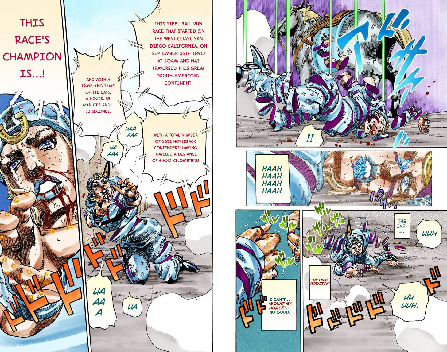 Steel Ball Run - Vol.24 Chapter 94 : World Of Stars And Stripes