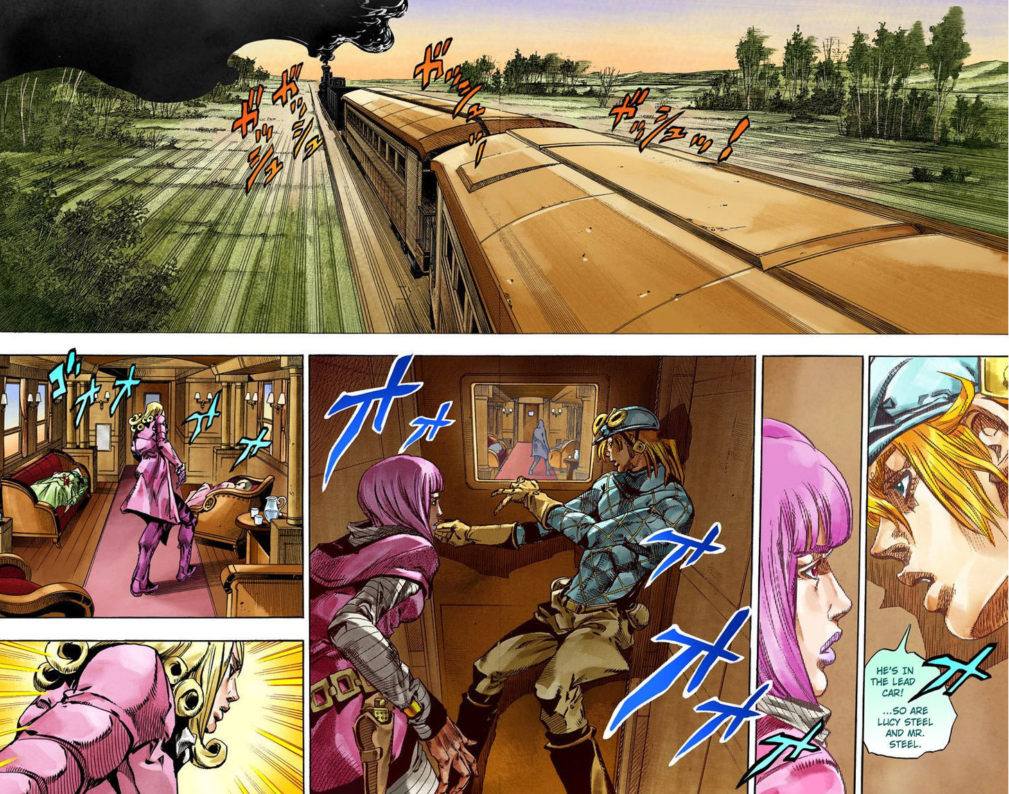 Steel Ball Run - Vol.19 Chapter 75 : D4C (Part 8)