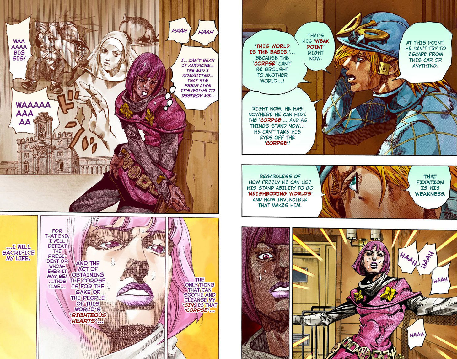 Steel Ball Run - Vol.19 Chapter 75 : D4C (Part 8)