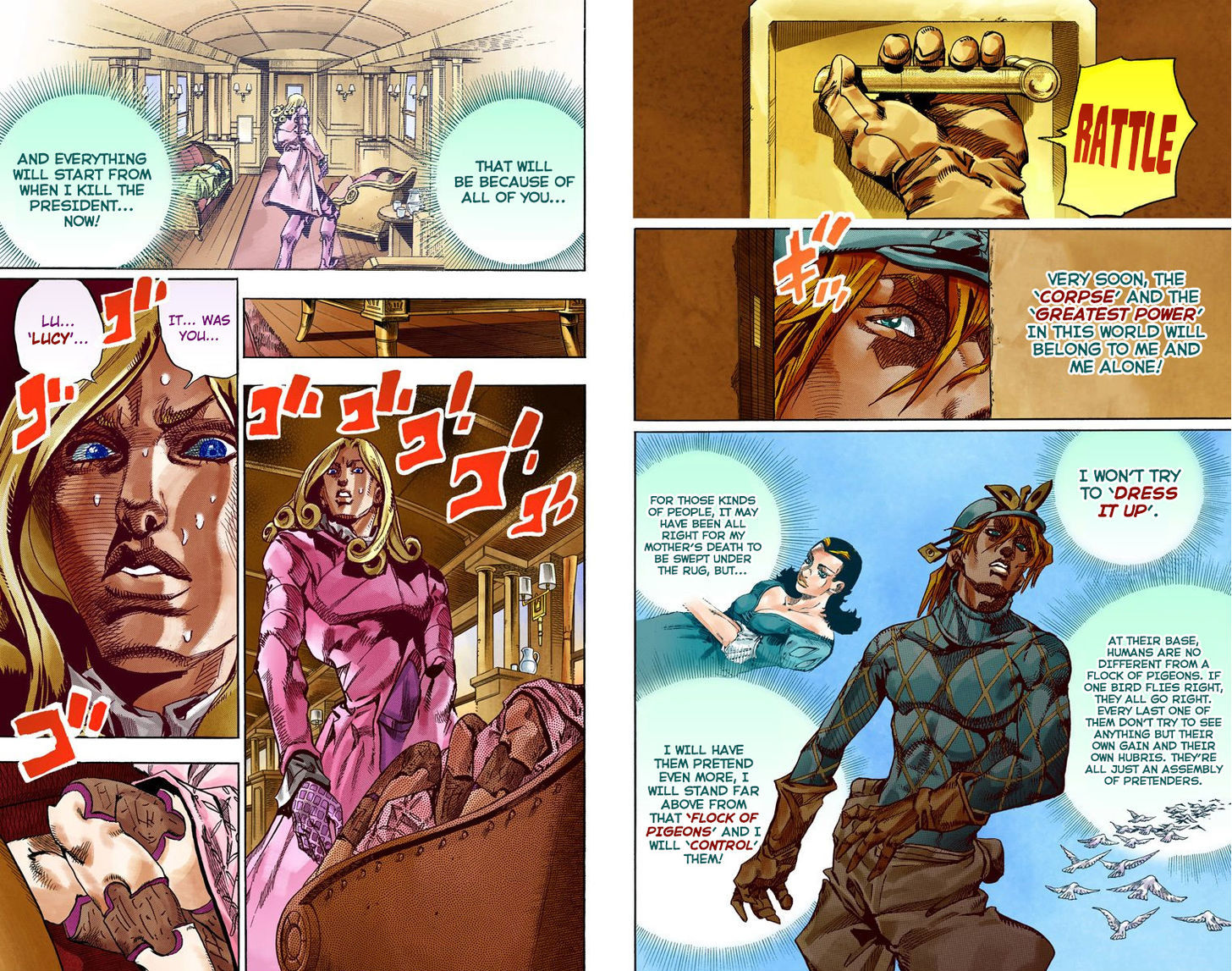 Steel Ball Run - Vol.19 Chapter 75 : D4C (Part 8)