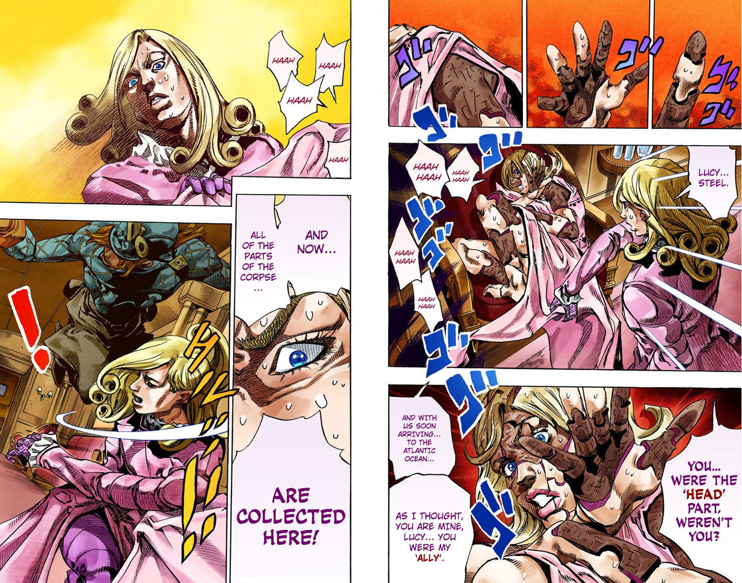 Steel Ball Run - Vol.19 Chapter 75 : D4C (Part 8)